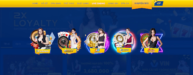 Live casino vin68 rất hot