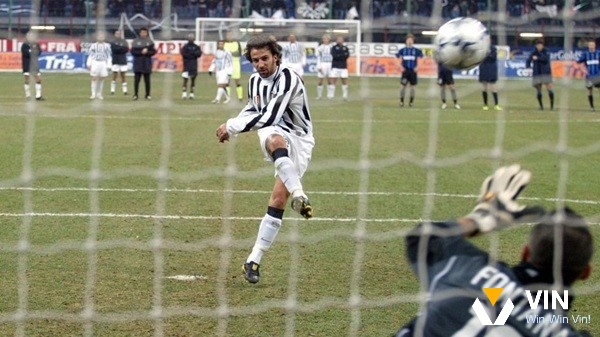 Del Piero sở hữu tỷ lệ sút phạt penalty thành công cao nhất thế giới