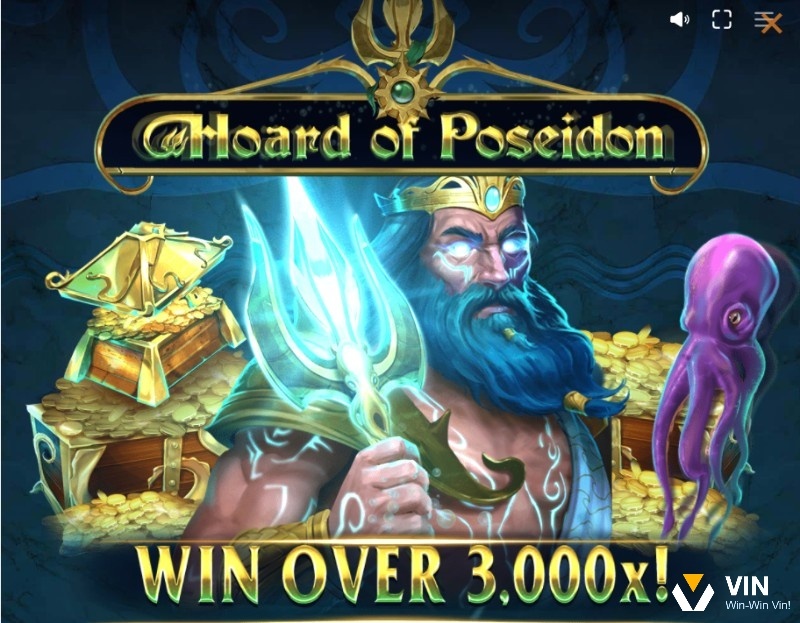 Hoard of Poseidon: Slot về kho báu của thần biển Poseidon