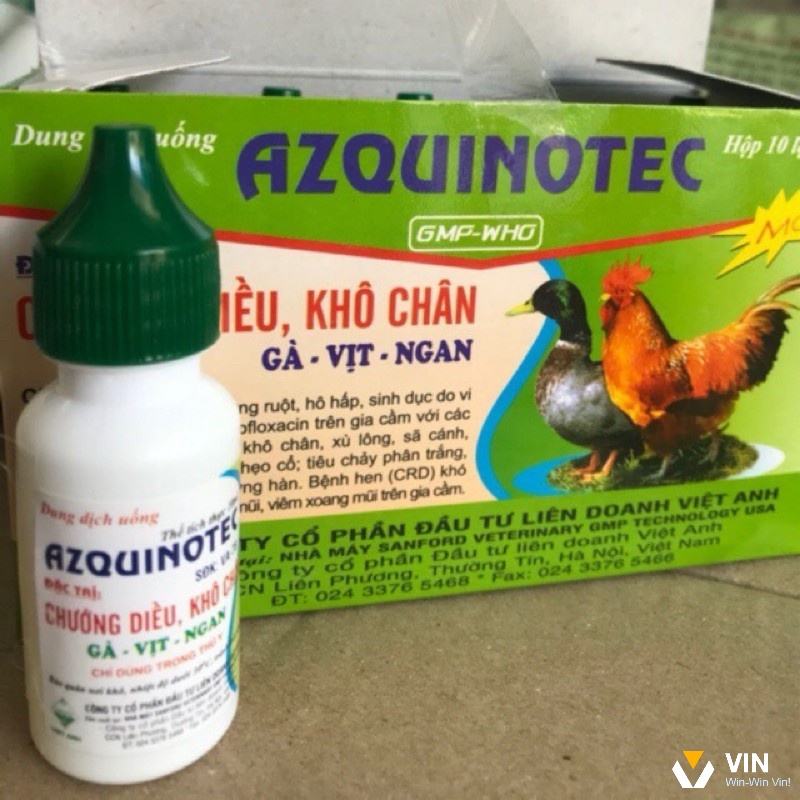 Sử dụng dung dịch uống Azquinotec để cải thiện tình hình 