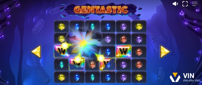 Gemtastic Slot là game slot mang chủ đề đá quý rực rỡ