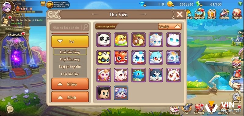 Pet và thú cưỡi là những yếu tố quan trọng trong game Gunpow Mobi