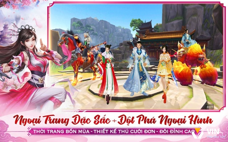 Thời trang và thú cưỡi giúp nhân vật game bắt mắt hơn