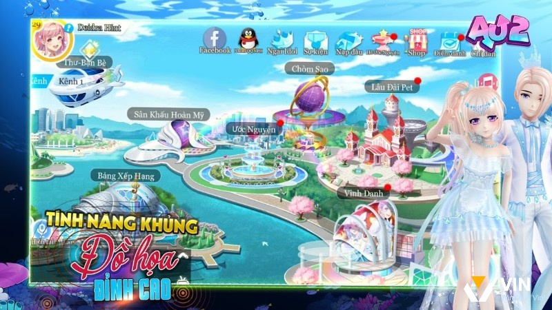 Đồ hoạ game đỉnh cao, siêu hấp dẫn