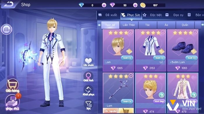 Các phụ kiện trong game giúp người chơi thể hiện phong cách cá nhân và tạo ra lợi thế chiến thuật