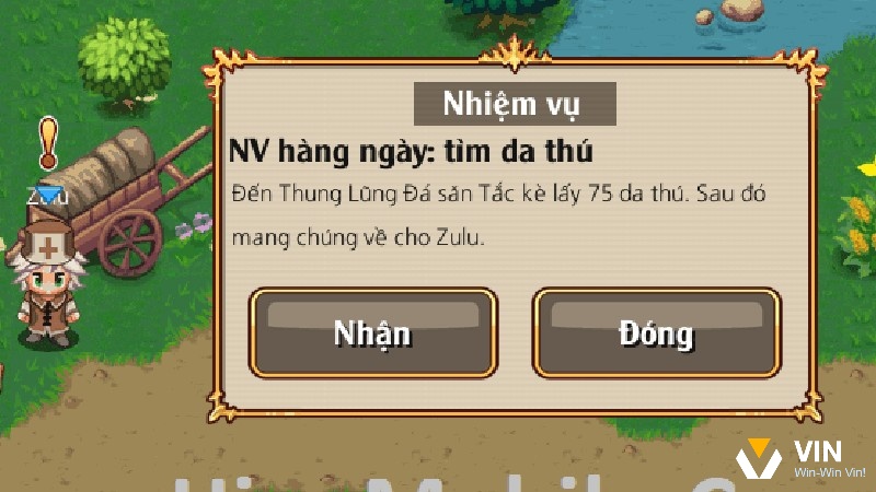 Nhiệm vụ đa dạng trong Knight Age