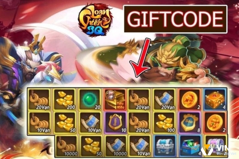 Giftcode hấp dẫn trong Loạn Chiến 3Q