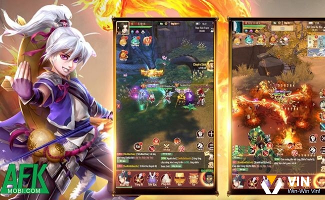 Game Long Chiến Truyền Kỳ có âm thanh chiến đấu sống động và nhạc nền êm dịu, tạo không gian thư giãn và kịch tính