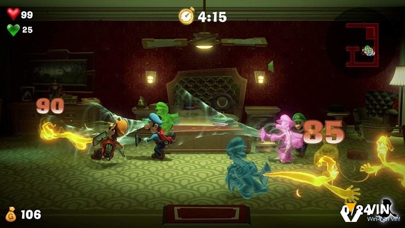 Mỗi tầng trong khách sạn kỳ bí trong Game Luigi's Mansion 3 mang đến những thử thách cam go, đòi hỏi người chơi phải nhanh trí