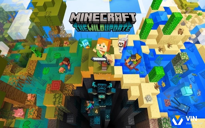 Game Minecraft là một tựa game đáng trải nghiệm nhất 2025