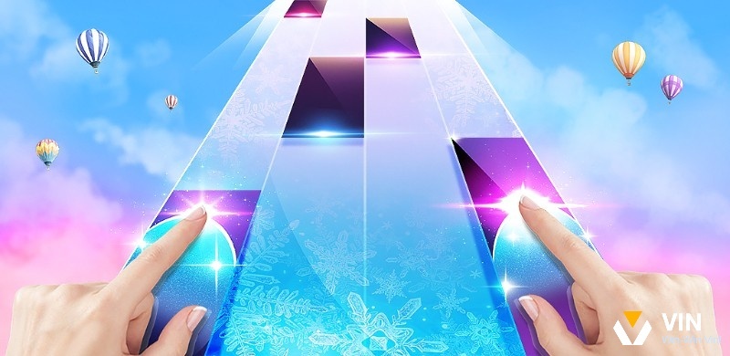 Game Piano Tap - Game âm nhạc vui nhộn trên mobile