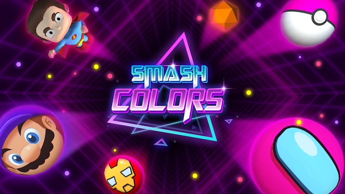 Game Smash Colors 3D – Game âm nhạc sôi động đầy sắc màu