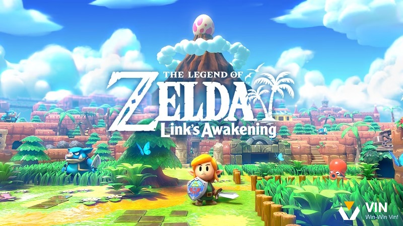 Cuộc phiêu lưu đầy thử thách của Link trên đảo Koholint trong Game The Legend of Zelda: Link's Awakening