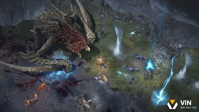 Diablo IV kết hợp thế giới mở, nhân vật đa dạng, chiến đấu cải tiến