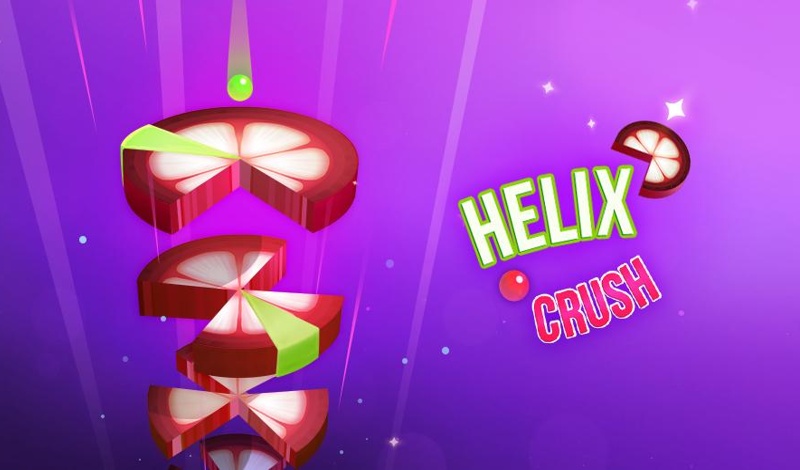 Game Helix Crush: Game điều khiển bóng đồ họa bắt mắt