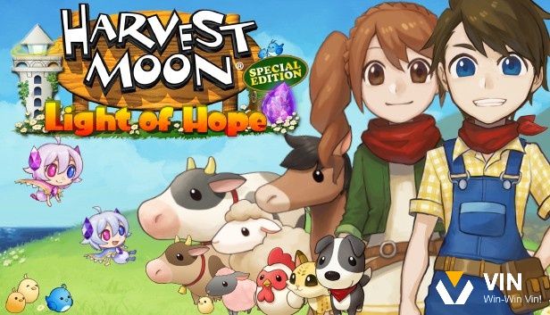 Harvest Moon: Light of Hope là một game mô phỏng nông trại cho pc kết hợp yếu tố nhập vai hấp dẫn