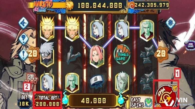 Game nổ hũ trên iOS siêu mượt Naruto