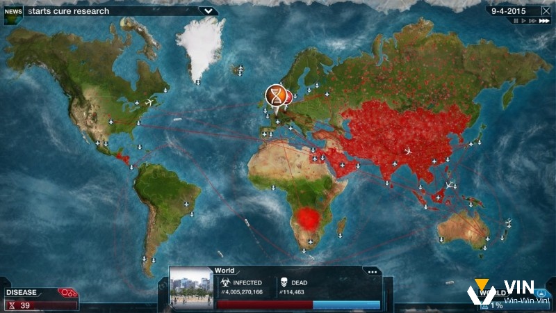 Game chiến thuật online cốt truyện đặc sắc Plague Inc