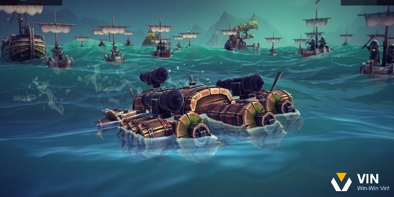 Besiege dùng Build Surface để tạo máy bền
