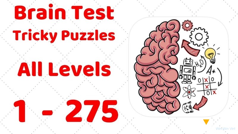 Brain Test: Tricky Puzzles “hack” não người chơi với những câu hỏi thú vị
