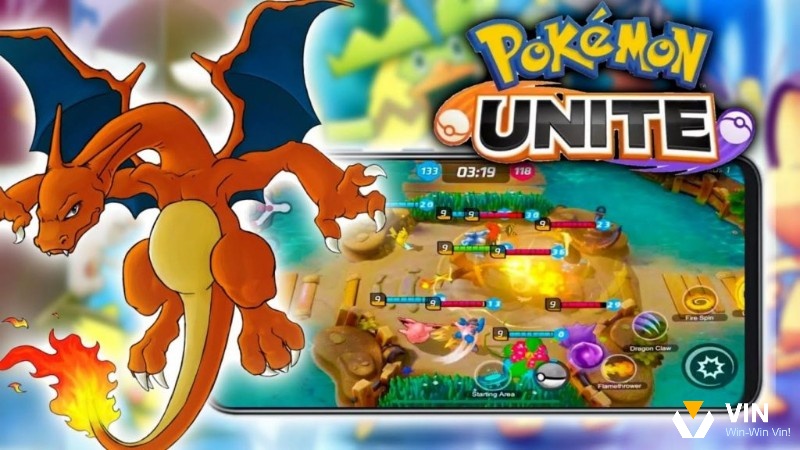 Pokémon Unite hấp dẫn nhờ lối chơi 5v5