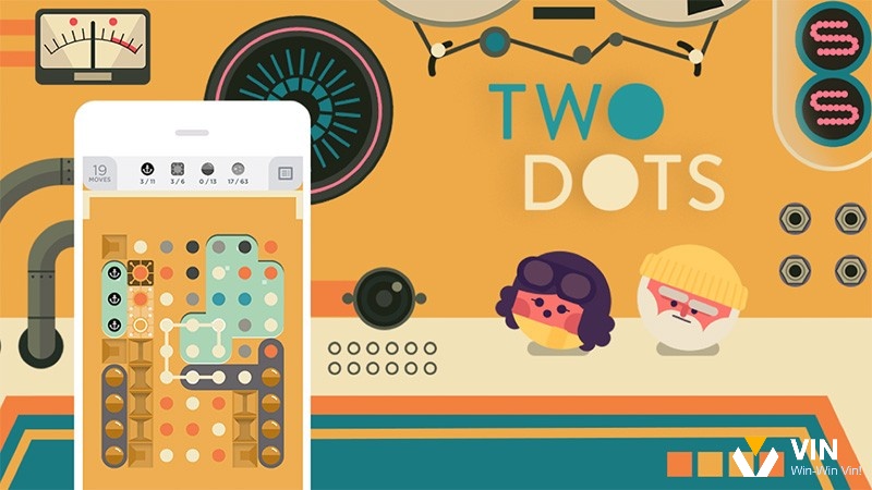 Two Dots gây nghiện nhờ lối chơi đơn giản