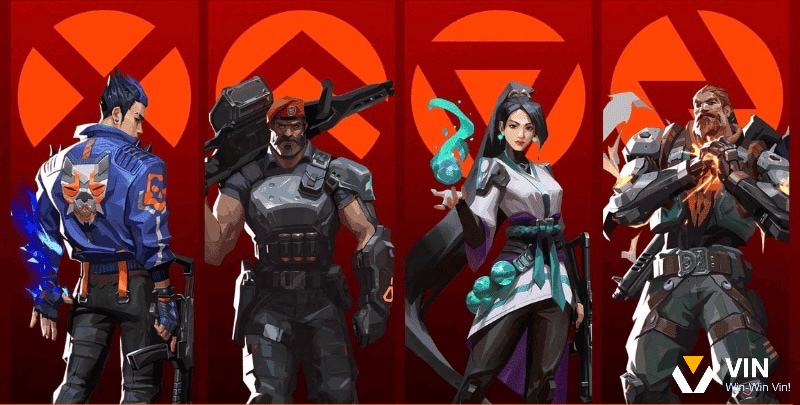 Khi bắt đầu trận đấu anh em game thủ sẽ được họn một đặc vụ riêng để vào trận