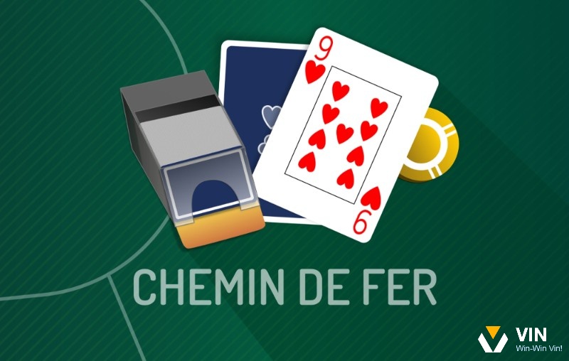 Chemin de fer là game đánh bài baccarat truyền thống của Pháp nổi bật với Player có quyền quyết định rút lá bài thứ ba hay không