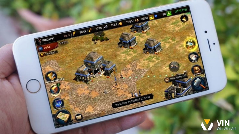 Khám phá game đế chế mobile cùng Vin68 ngay nhé!