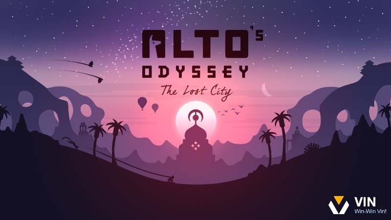 Alto's Odyssey là game iOS offline miễn phí hoàn hảo để thư giãn, không quảng cáo, không cần mạng.