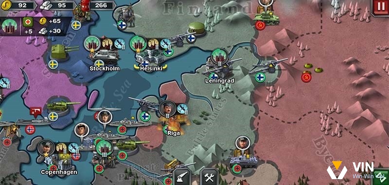 Game World Conqueror 3 có nhiều chế độ chơi đa dạng để bạn chọn lựa