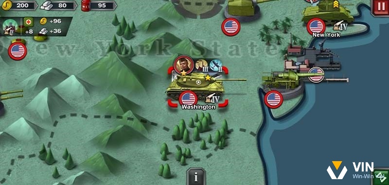 Game World Conqueror 3 có đồ họa 2D đơn giản nhưng chi tiết