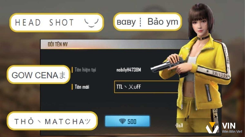 Đặt tên game hay free fire rất quan trọng để tạo nên phong cách và ấn tượng với đối thủ