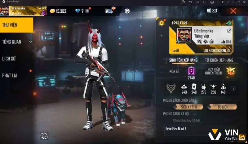 Phong cách VIP trong việc đặt tên game hay Free Fire thường hướng đến sự đẳng cấp và sang trọng