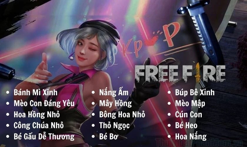 Đặt tên game hay Free Fire 2025 - Phong cách, độc đáo thu hút