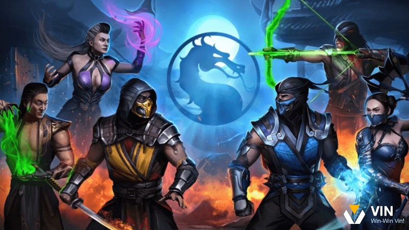 Mortal Kombat được thuyết kế với đồ hoạ đầy bí ẩn với những pha tung chiều đẫm máu