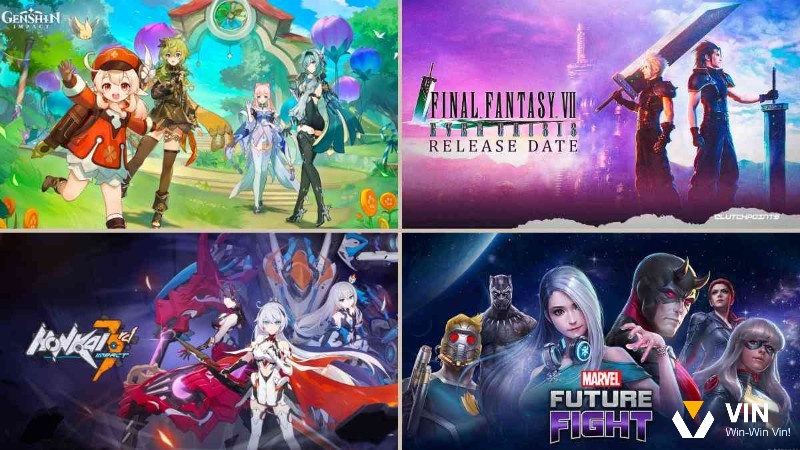 Game nhập vai hay trên điện thoại hiện nay được chia thành nhiều thể loại chính với đặc trưng riêng biệt
