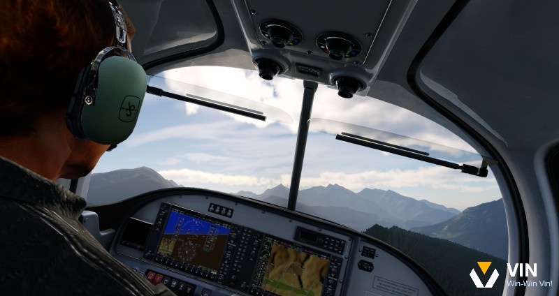 X-plane là một game phù hợp nếu muốn trải nghiệm bay chân thực