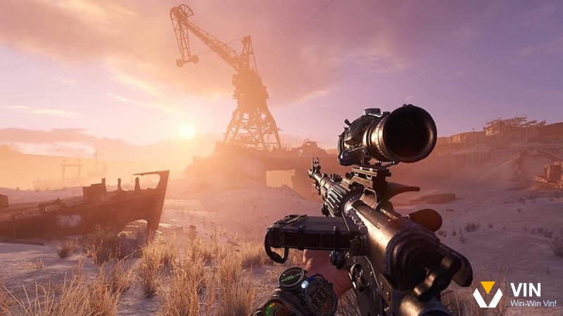 Metro Exodus - tựa game bắn súng đồ hoạ đẹp PC với hiệu ứng ánh sáng ray-traced chân thực.