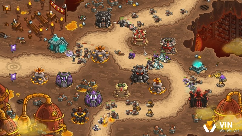 Tower Defense gây nghiện với bài toán bố trí tháp tối ưu, nâng cấp thông minh; biến thể thêm RPG và phản công, vừa phòng thủ vừa tấn công