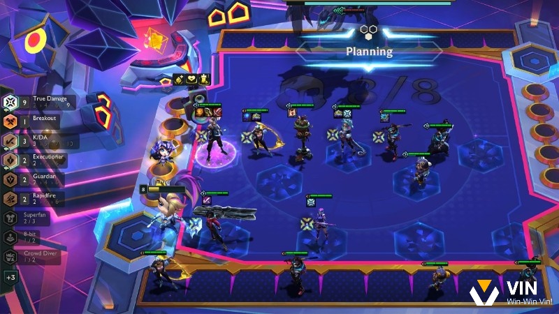 Tướng trong game đấu trường chân lý được chia thành 5 cấp độ cost từ 1 đến 5 gold