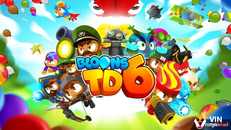 Bloons TD 6 là đại diện xuất sắc của dòng game defense với chủ đề bong bóng độc đáo