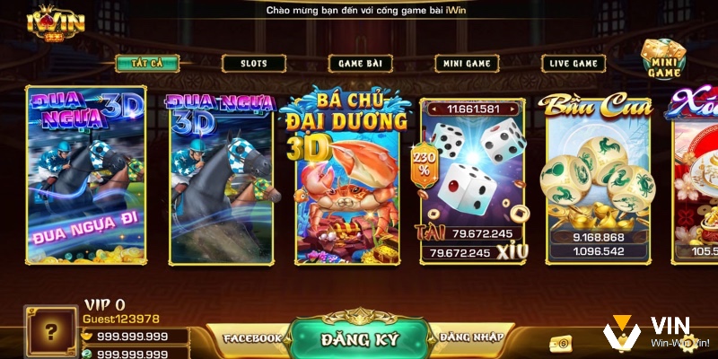 iWin Online – nền tảng chơi bài lâu đời, tích hợp nhiều game và giải đấu mậu binh hấp dẫn.