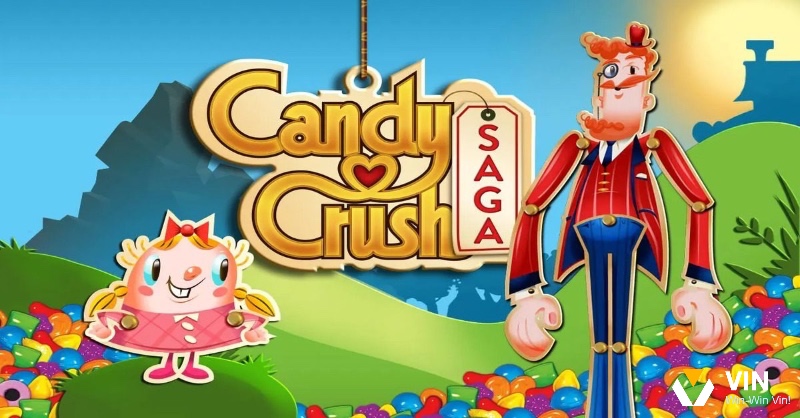 Candy Crush Saga gây nghiện với hơn 2700 level, gameplay match-3 hấp dẫn và kết nối bạn bè qua Facebook