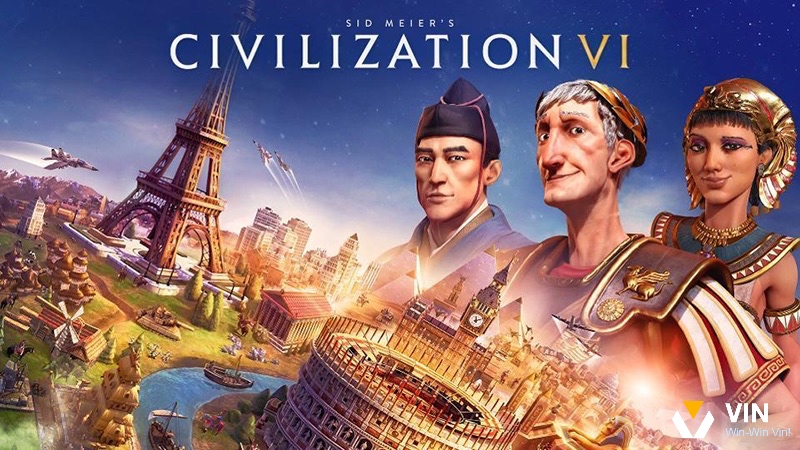 Người chơi Civilization VI dẫn dắt nền văn minh qua lịch sử, phát triển để giành chiến thắng