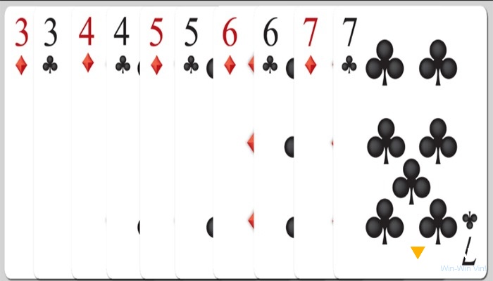 Thắng trắng bởi 5 đôi thông