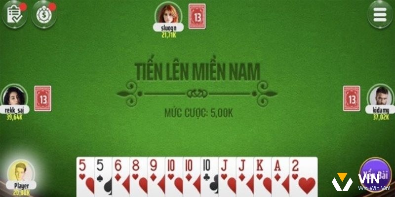 Tiến lên miền nam là trò chơi đánh 13 lá bài theo quy định sao cho tới đầu tiên để giành chiến thắng