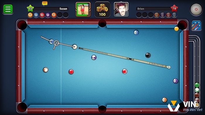 8 Ball Pool – tựa game bắn bi a online có hơn 500 triệu lượt tải trên toàn thế giới.