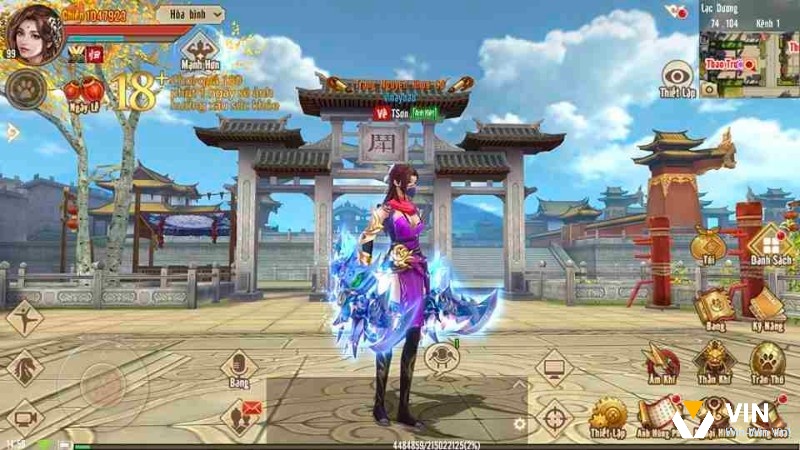 Tân Thiên Long Mobile game kiếm hiệp 3D hấp dẫn năm 2025