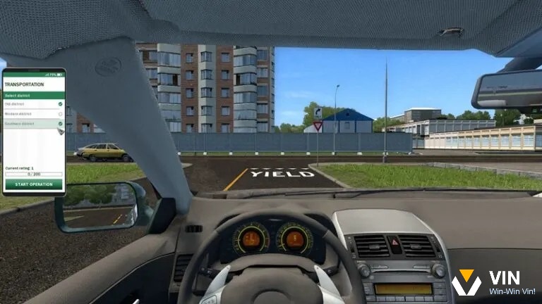 City Car Driving chinh phục người chơi bởi mô phỏng giao thông đô thị chân thực và đa dạng phương tiện